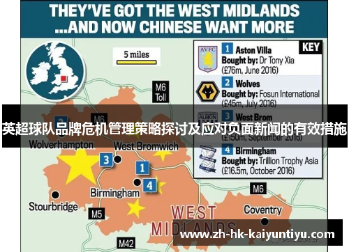 英超球队品牌危机管理策略探讨及应对负面新闻的有效措施